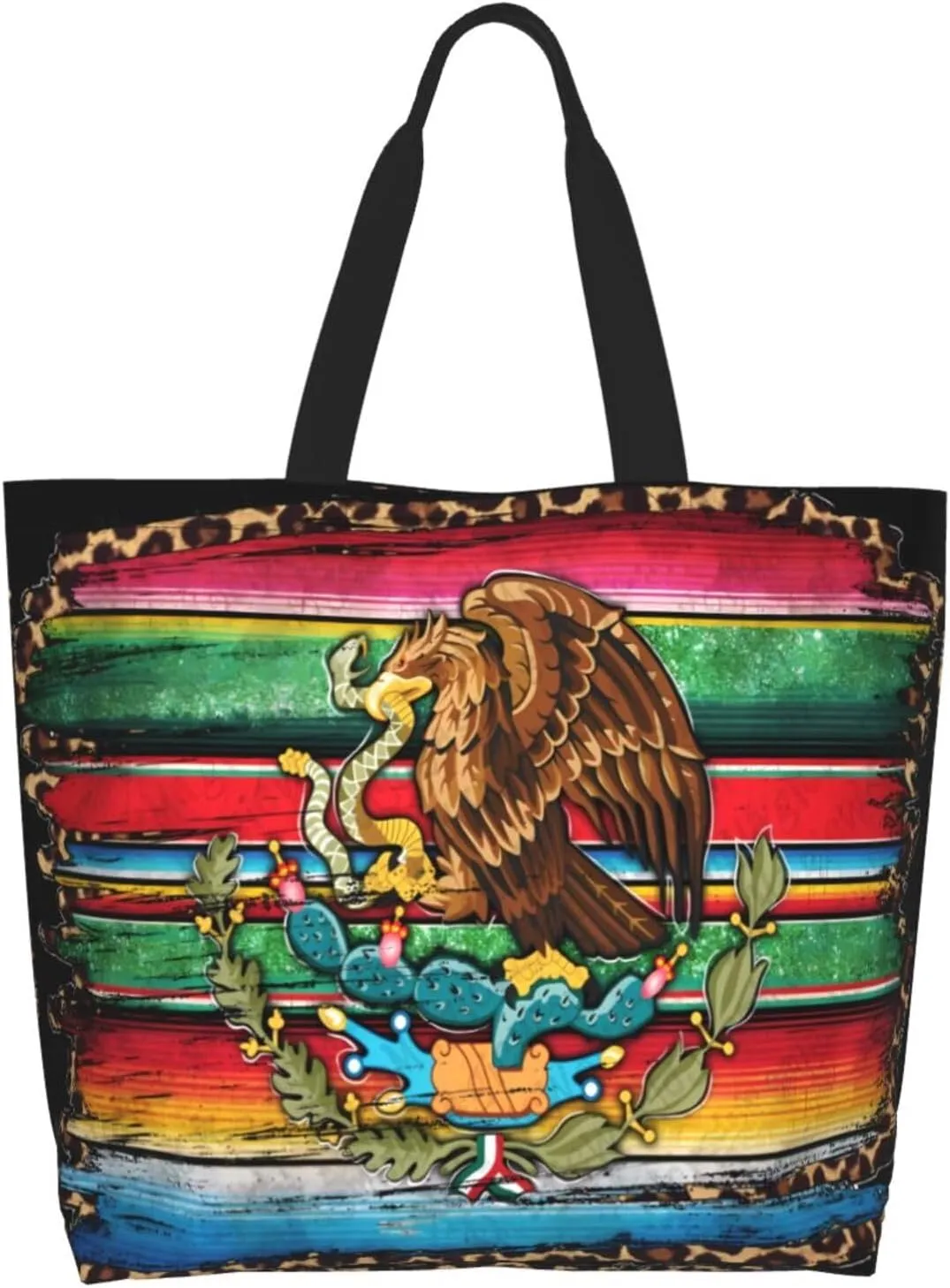 Polish Flag Poland Polska Eagle Women's Tote Bag Large Capacity Single Shoulder Bags Handbag for Shopping Work