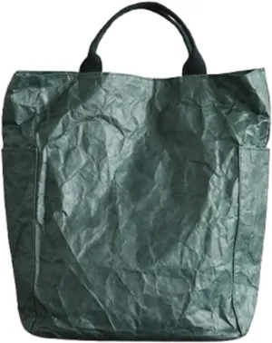PVC Tote Bag Women Slouchy Kraft Paper Hobo Bags Satchels Crescent Shoulder Bag Crossbody Purse Top-handle Tote Handbag