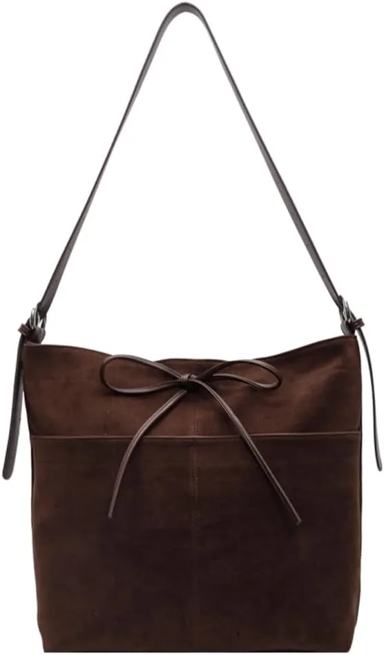 Shoulder Bag for Women Crossbody Bag PU Leather Adjustable Strap Tote Bag with Zipper Satchel Bag for Work Travel