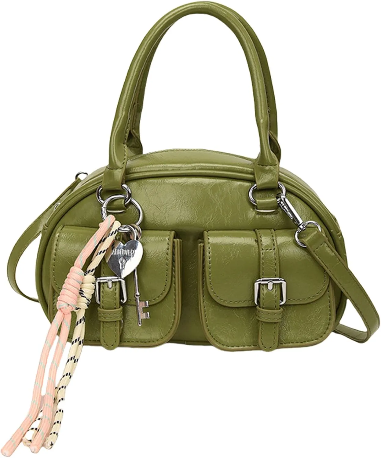 Shoulder BagsWomen Shoulder Bag Stylish Top Handle Bag Crossbody Bag Ladies Satchel Bag PU Leather Handbag Simple Messengers Bag