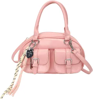 Shoulder BagsWomen Shoulder Bag Stylish Top Handle Bag Crossbody Bag Ladies Satchel Bag PU Leather Handbag Simple Messengers Bag
