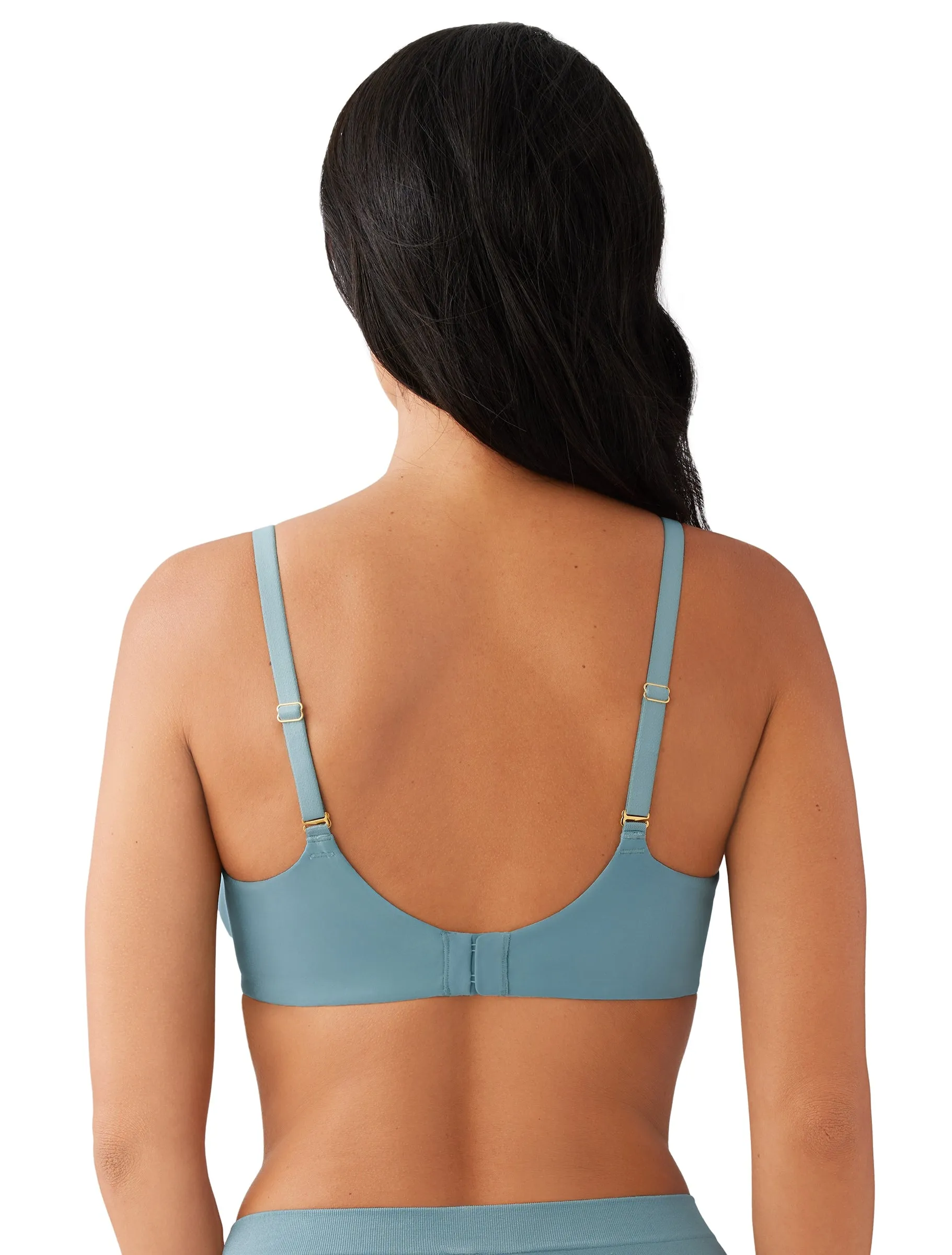 Simply Done Spacer T-Shirt Bra in Stone Blue