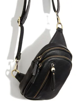 Skyler Sling Bag [Black-L8166]