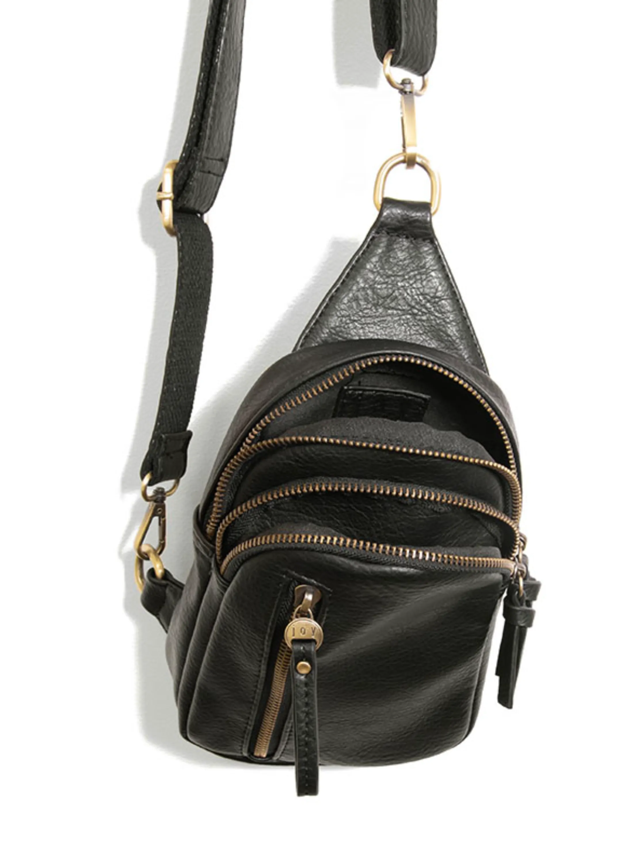 Skyler Sling Bag [Black-L8166]