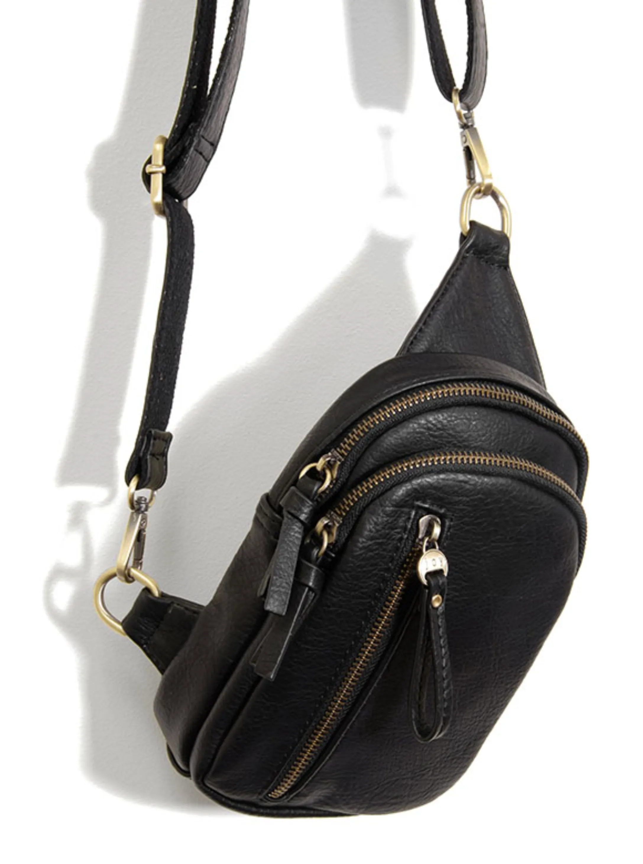 Skyler Sling Bag [Black-L8166]