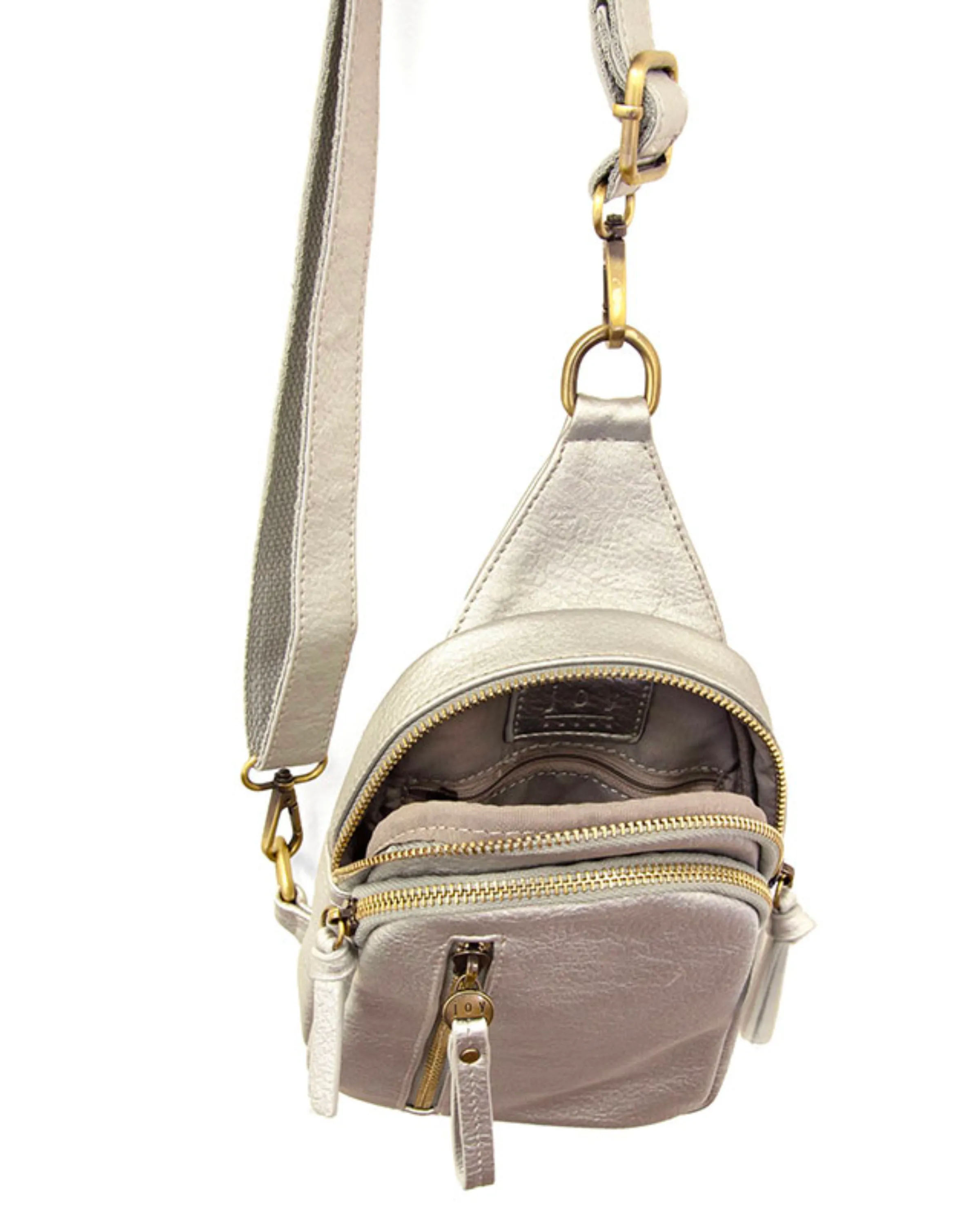 Skyler Sling Bag [Silver-L8166]