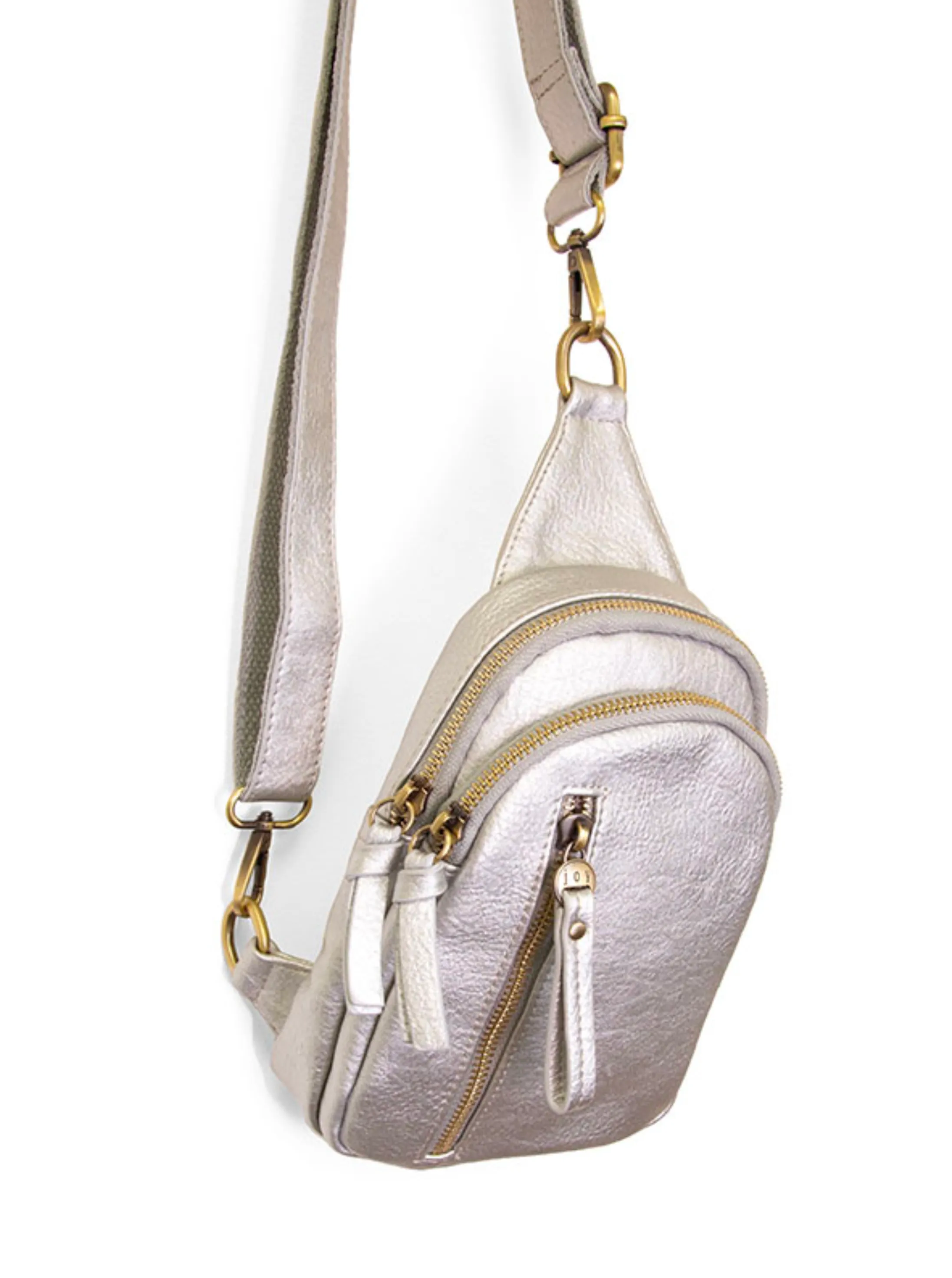 Skyler Sling Bag [Silver-L8166]