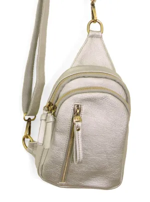 Skyler Sling Bag [Silver-L8166]