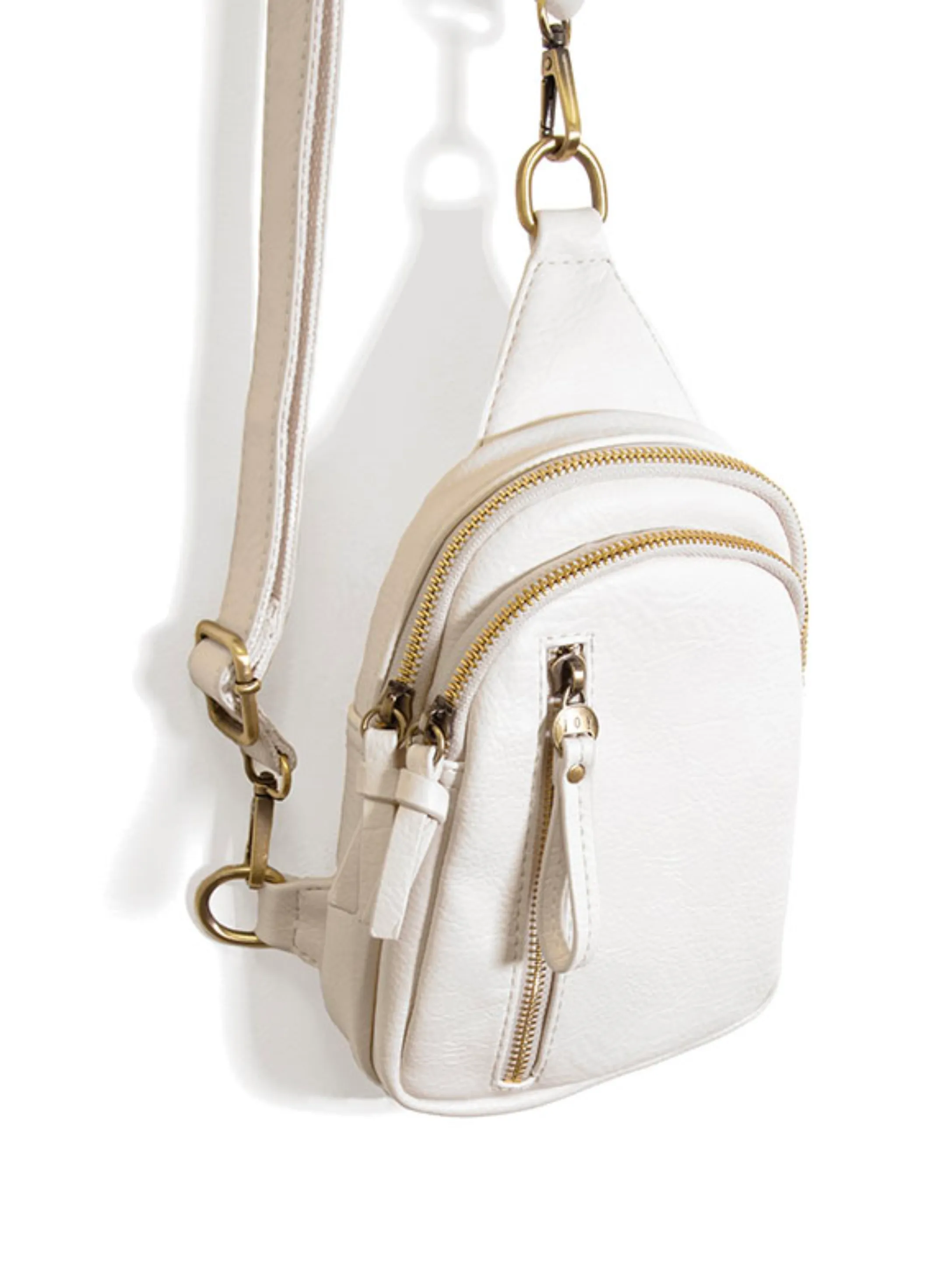 Skyler Sling Bag [White-L8166]