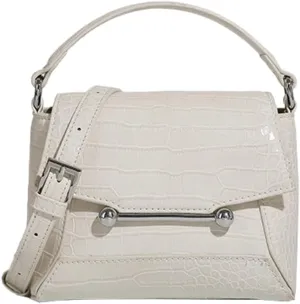 Small Crossbody Bags for Women Trendy Leather Top-handle Handbags Satchels Designer Mini Shoulder Purse with Flap 2025