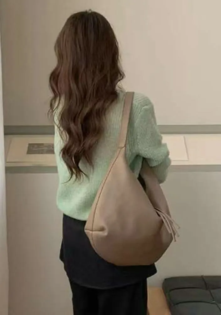 Soft Vegan Leather Shoulder Bag for Women Large Crossbody Tote Bag Ladies Dumpling Top Handle Handbags Satchels