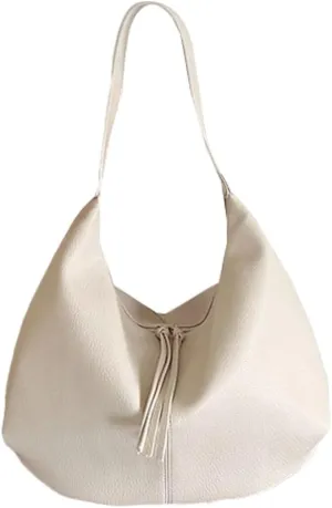 Soft Vegan Leather Shoulder Bag for Women Large Crossbody Tote Bag Ladies Dumpling Top Handle Handbags Satchels
