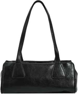 Soft Vegan Leather Shoulder Purses for Women Small Vintage Tote Bag Ladies Work Handbag Top Handle Satchels