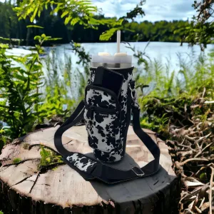 Stanley Tumbler Cross Body Bag | Cow Hide