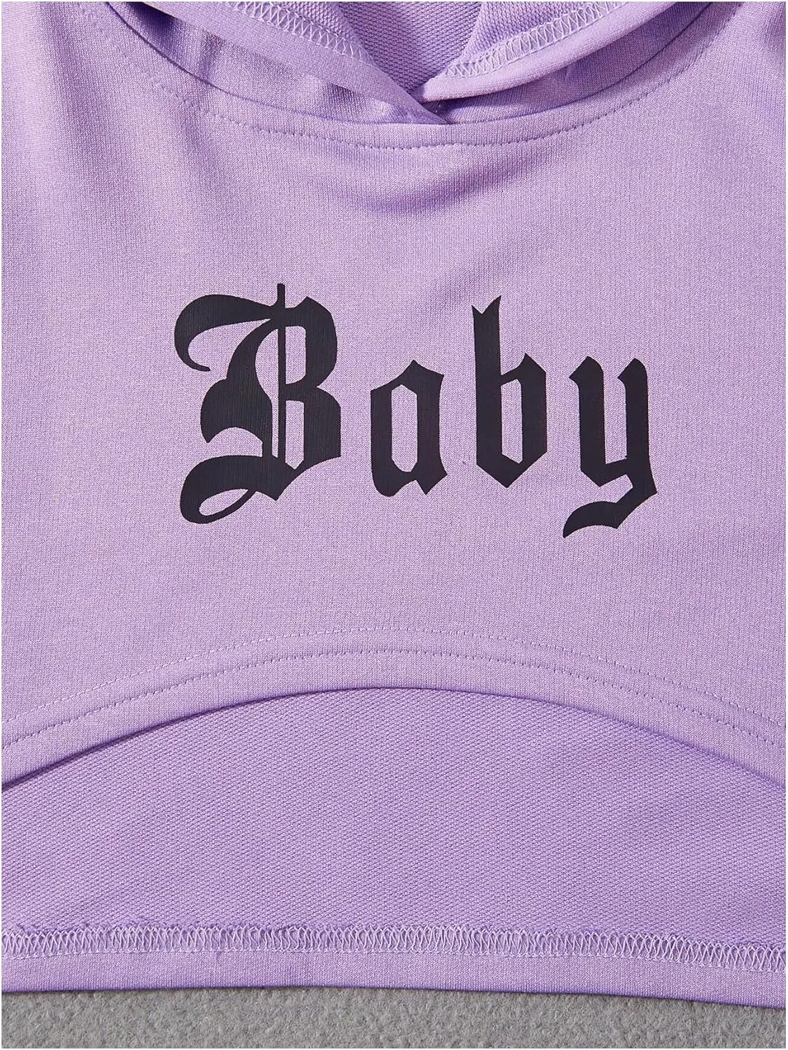 SweatyRocks Girl's 3 Piece Outfit Letter Graphic Hoodie Camisole and Sweatpants Sets Sweatsuit