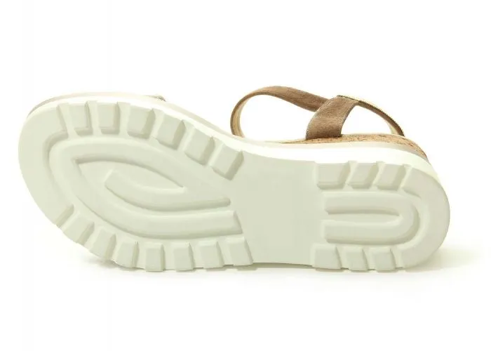 The Ball Chain Cork Wedge with Sport Bottom