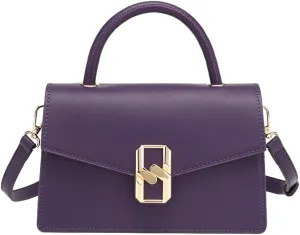 Top Handle Crossbody Bags for Women Leather Satchel Purses Trendy Shoulder Handbag Small Tote Purse Messenger Bag 2025