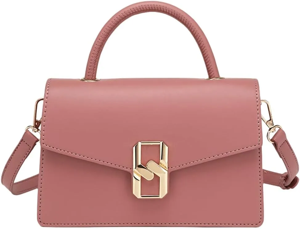 Top Handle Crossbody Bags for Women Leather Satchel Purses Trendy Shoulder Handbag Small Tote Purse Messenger Bag 2025