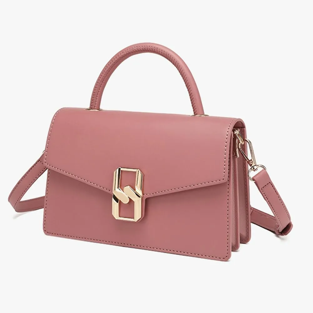 Top Handle Crossbody Bags for Women Leather Satchel Purses Trendy Shoulder Handbag Small Tote Purse Messenger Bag 2025