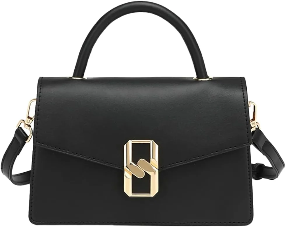 Top Handle Crossbody Bags for Women Leather Satchel Purses Trendy Shoulder Handbag Small Tote Purse Messenger Bag 2025