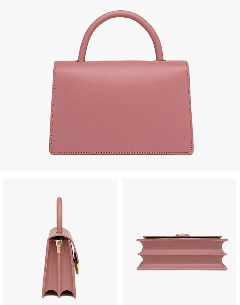 Top Handle Crossbody Bags for Women Leather Satchel Purses Trendy Shoulder Handbag Small Tote Purse Messenger Bag 2025