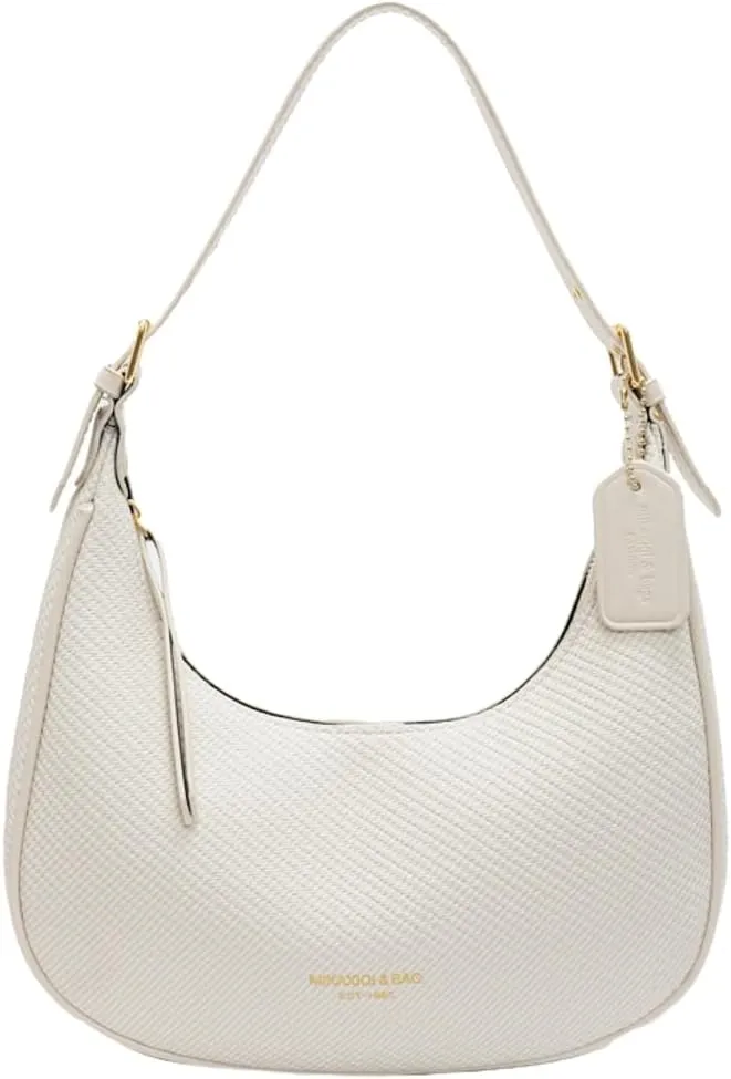 Trendy Crescent Shoulder Bag for Women Y2k Vegan Leather Tote Purses Small Handbags Ladies Dumpling Satchels