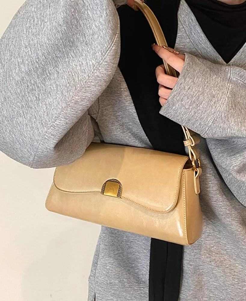 Trendy Shoulder Crossbody Bag for Women Y2k Vegan Leather Tote Purses Small Handbags Ladies Underarm Satchels