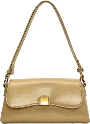 Trendy Shoulder Crossbody Bag for Women Y2k Vegan Leather Tote Purses Small Handbags Ladies Underarm Satchels