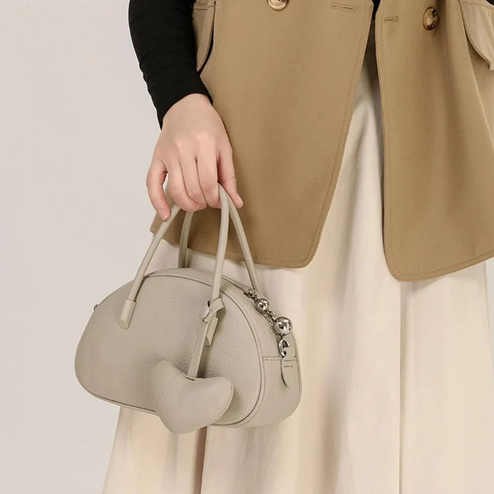 Vintage Small Crossbody Purse for Women Soft Vegan Leather Shoulder Tote Bag Cute Shell Handbags Clutch Satchels