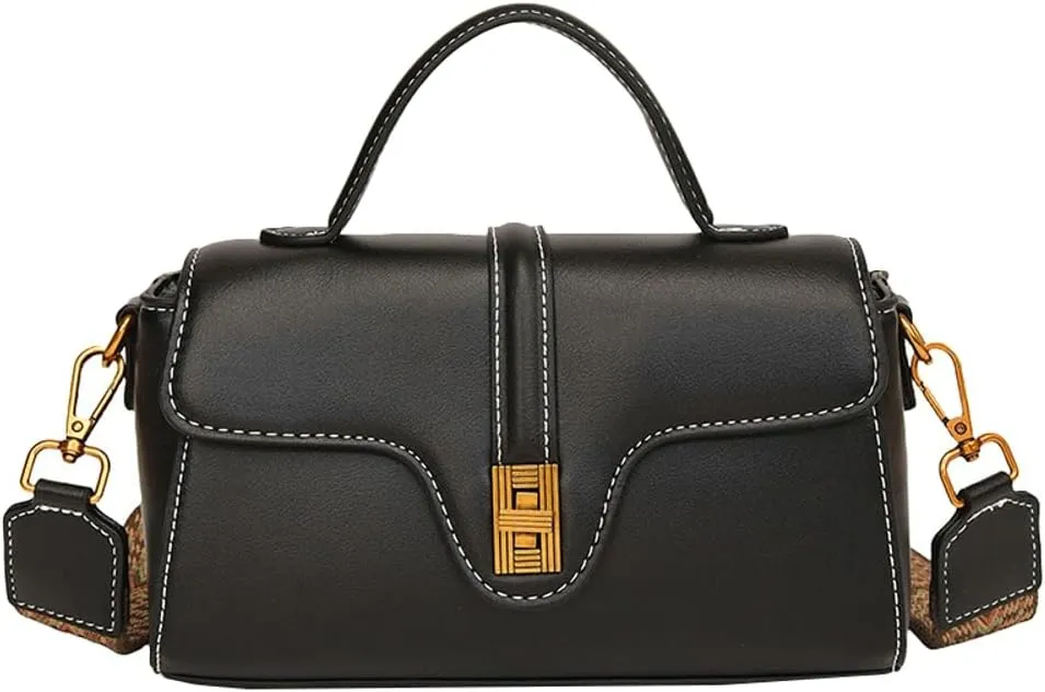 Vintage Vegan Leather Crossbody Bags for Women Small Shoulder Purse Tote Bag Ladies Handbags Clutch Satchels 2025