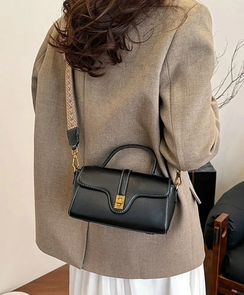 Vintage Vegan Leather Crossbody Bags for Women Small Shoulder Purse Tote Bag Ladies Handbags Clutch Satchels 2025