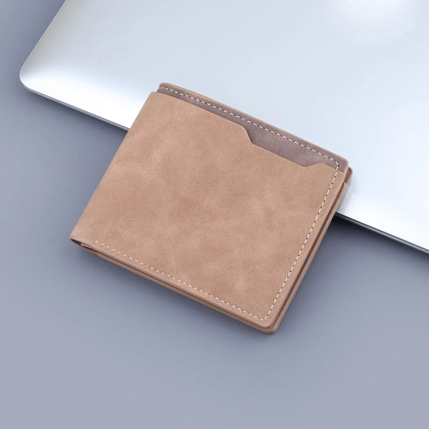 Wallets for Women Genuine Leather Credit Card Holder with RFID Blocking Large Capacity Wristlet Vanilla