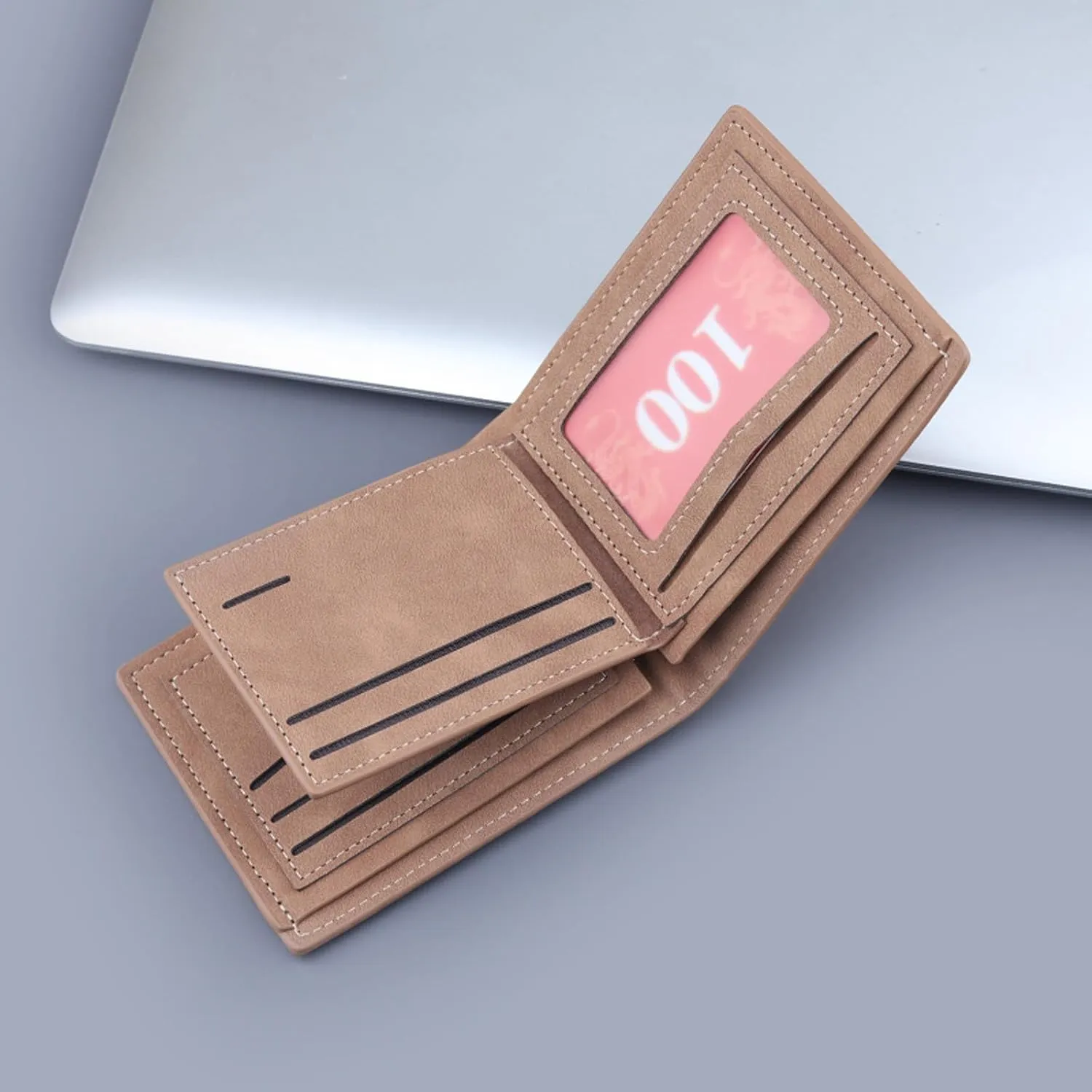 Wallets for Women Genuine Leather Credit Card Holder with RFID Blocking Large Capacity Wristlet Vanilla