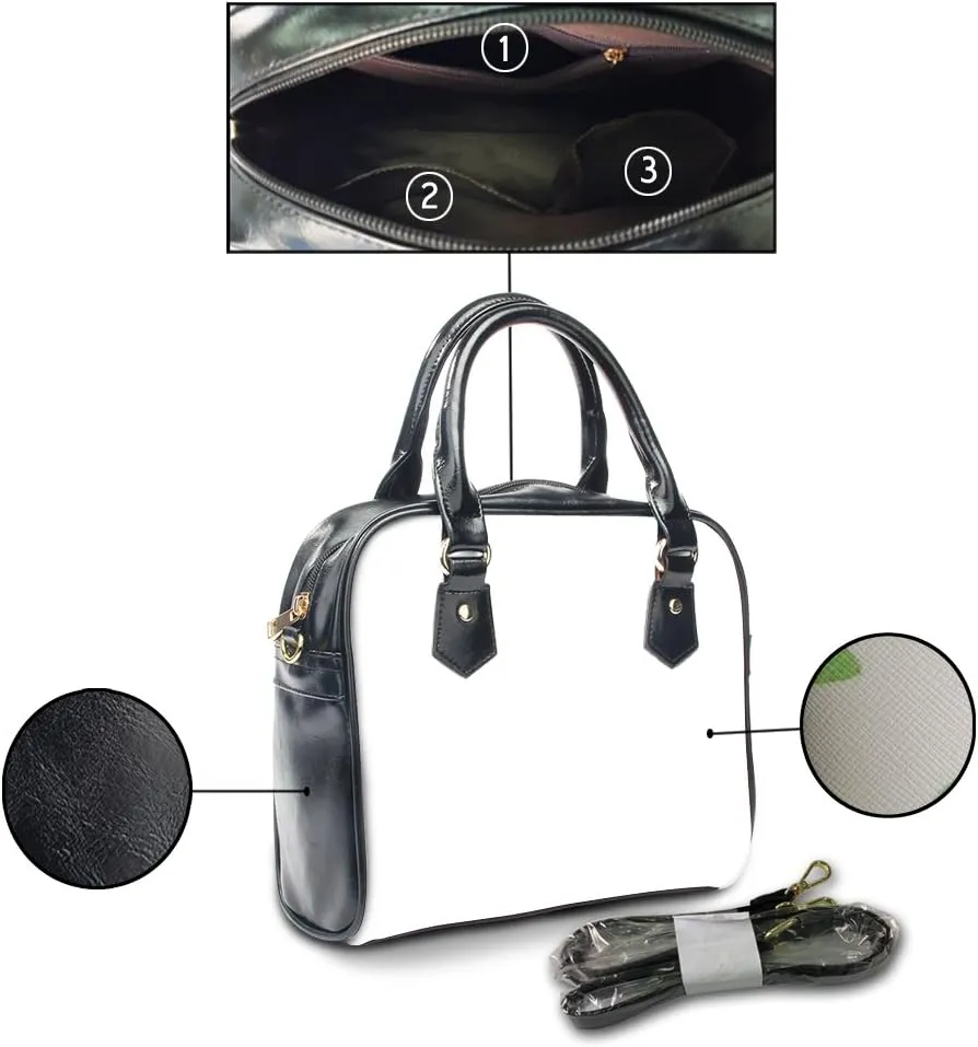 Waterproof Purses and Handbags for Women, Tote Shoulder Bag Satchel Purse PU Leather Top Handle Bag