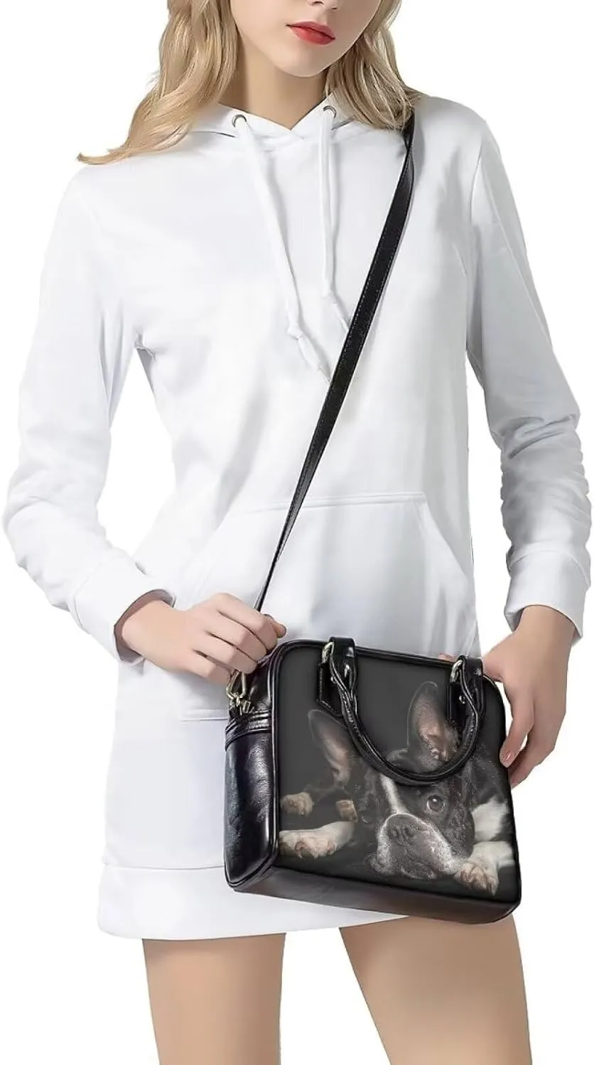 Waterproof Purses and Handbags for Women, Tote Shoulder Bag Satchel Purse PU Leather Top Handle Bag