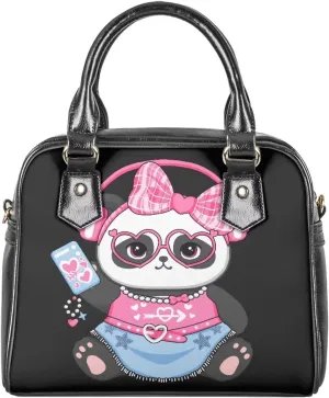 Waterproof Purses and Handbags for Women, Tote Shoulder Bag Satchel Purse PU Leather Top Handle Bag