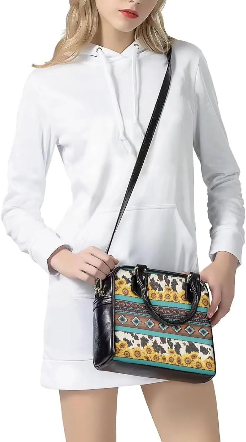 Waterproof Stachel Handbag Womens Crossbody Handbag Tote Bag Leather Hobo Handbag for Shopping Walking