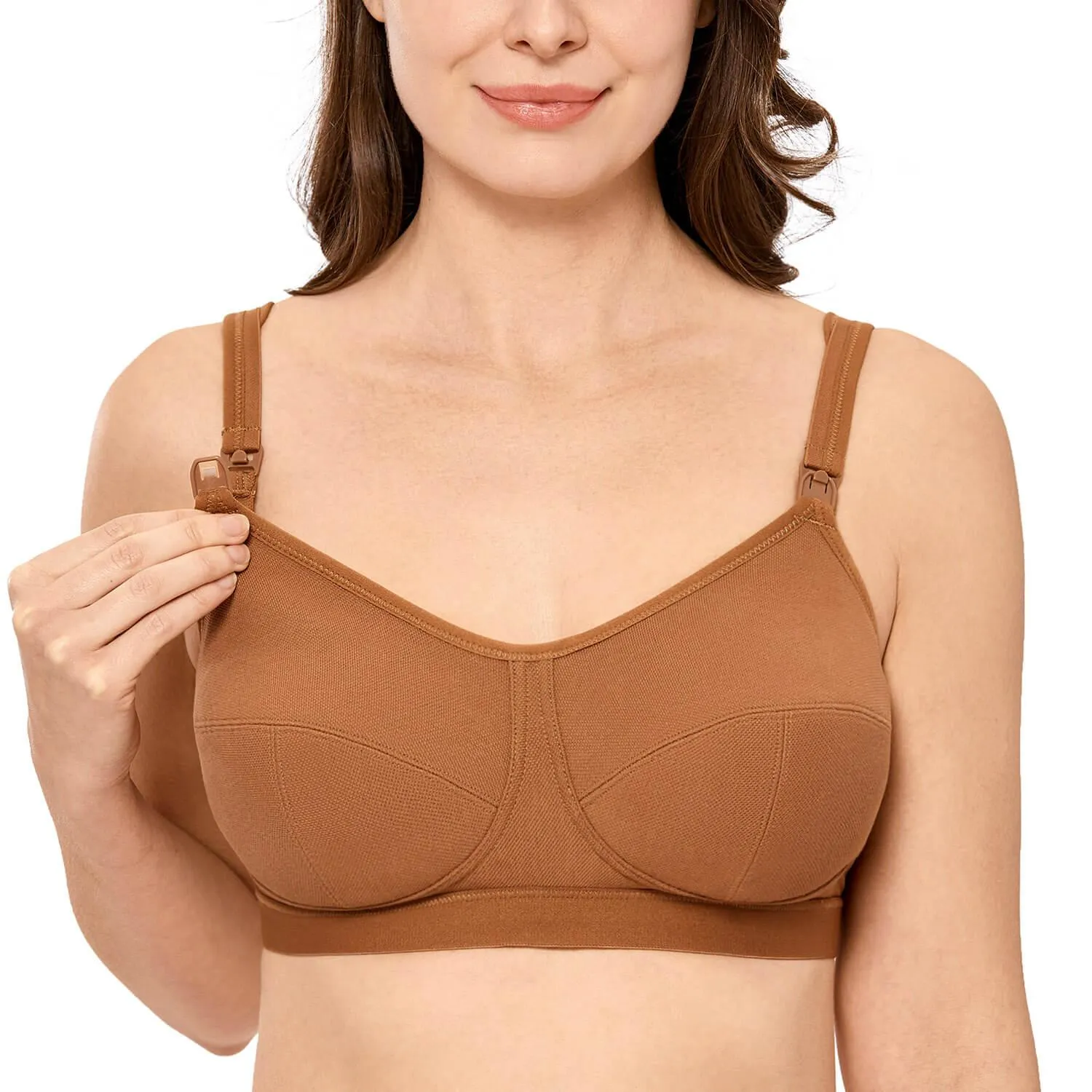 Wirefree Maternity Bras For Large Breasts