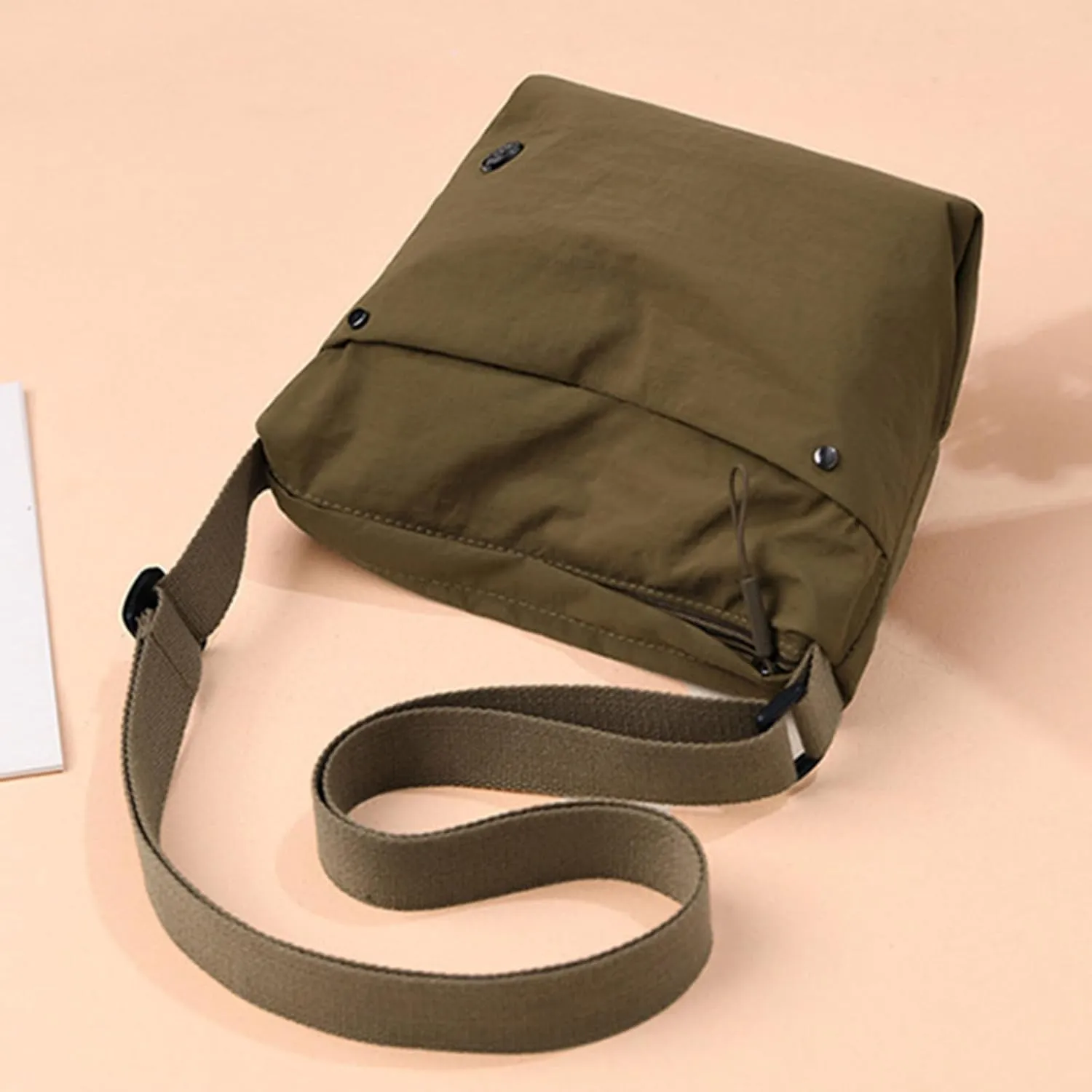 Women Bag Korean Styles Shoulder Bag Stylish Crossbody Bag Solid Color Bucket Bag Trendy Messengers Bag for Everyday