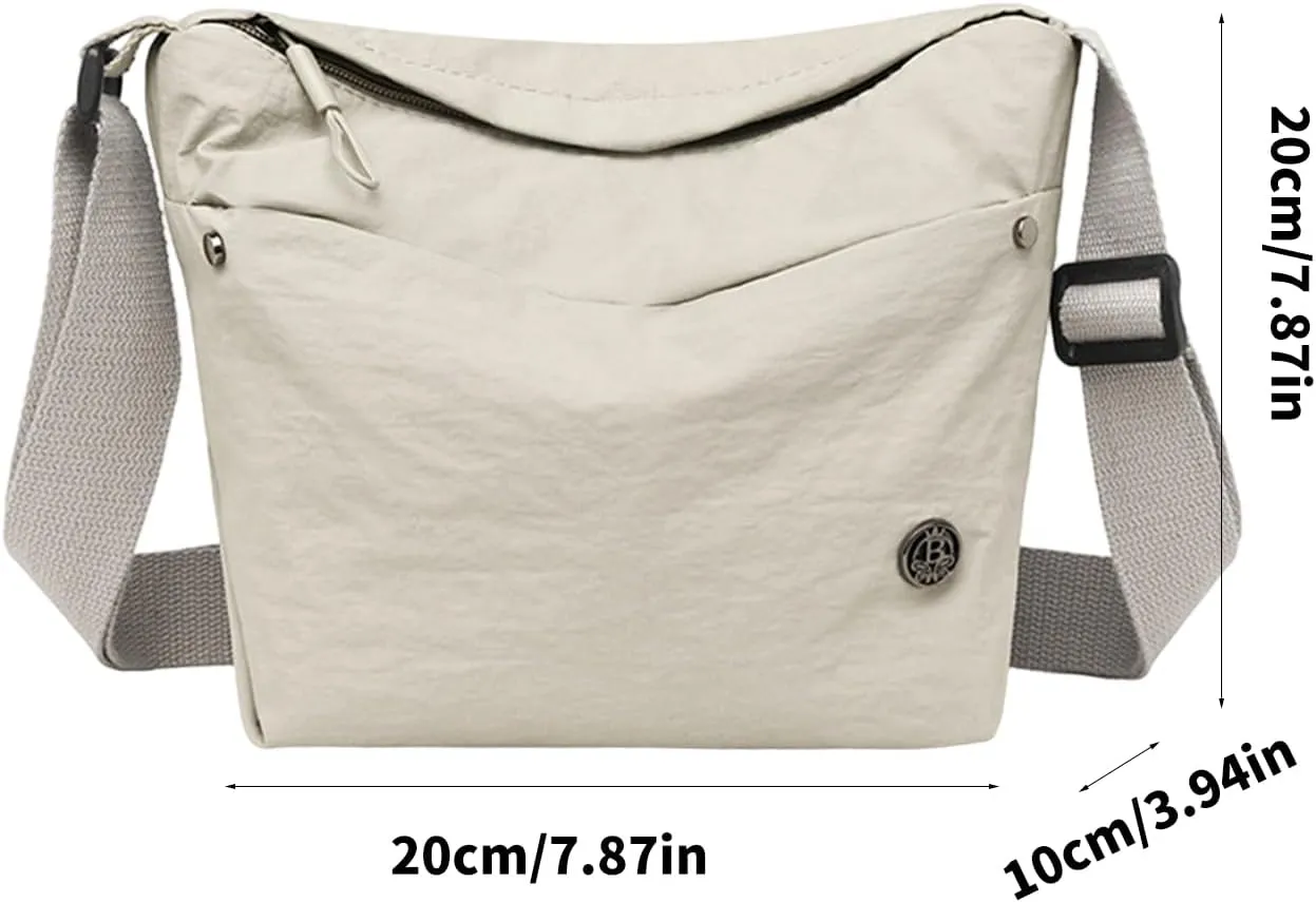 Women Bag Korean Styles Shoulder Bag Stylish Crossbody Bag Solid Color Bucket Bag Trendy Messengers Bag for Everyday