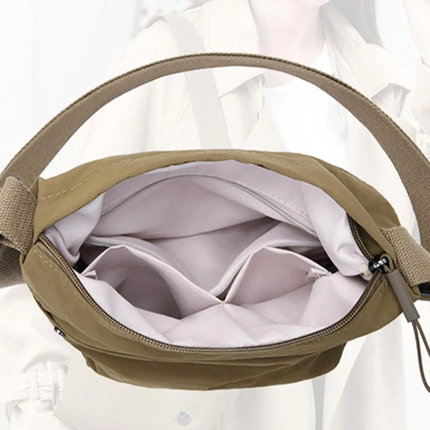 Women Bag Korean Styles Shoulder Bag Stylish Crossbody Bag Solid Color Bucket Bag Trendy Messengers Bag for Everyday