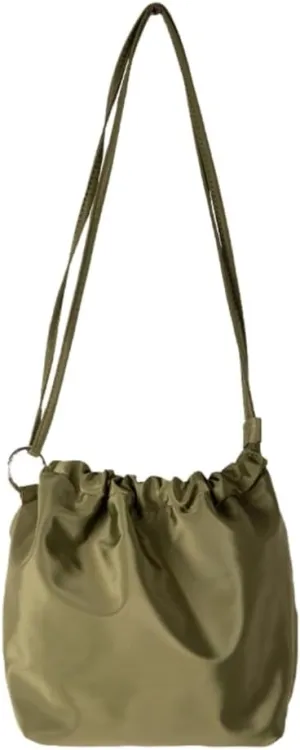 Women Bucket Bag Casual Crossbody Bag Solid Color Messenger Bag Korean Styles Shoulder Bag Shopping Bag for Travel