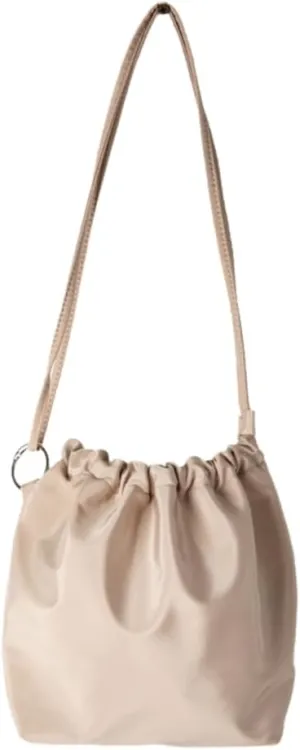 Women Bucket Bag Casual Crossbody Bag Solid Color Messenger Bag Korean Styles Shoulder Bag Shopping Bag for Travel