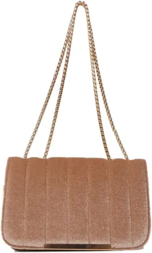 Women Clutches Chain Strap Shoulder Bag Casual Messengers Bag Simple Crossbody Bag Small Square Bag for Party Wedding