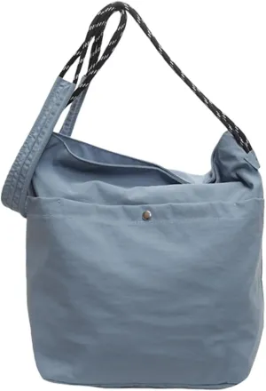 Women Shoulder Bag Japanese Styles Crossbody Bag Nylon Messengers Bag School Bag Large Capacity Bucket Bag for Travel