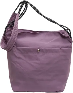Women Shoulder Bag Japanese Styles Crossbody Bag Nylon Messengers Bag School Bag Large Capacity Bucket Bag for Travel