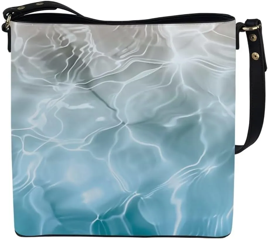 Womens Purses and Handbags Soft Cross Body Bag Bucket Bag Satchels Shopping Work Travel Bag with Multiple Pockets