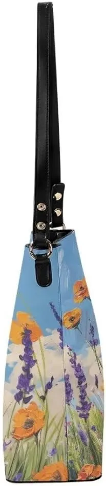 Womens Purses and Handbags Soft Cross Body Bag Bucket Bag Satchels Shopping Work Travel Bag with Multiple Pockets