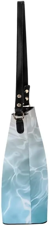 Womens Purses and Handbags Soft Cross Body Bag Bucket Bag Satchels Shopping Work Travel Bag with Multiple Pockets