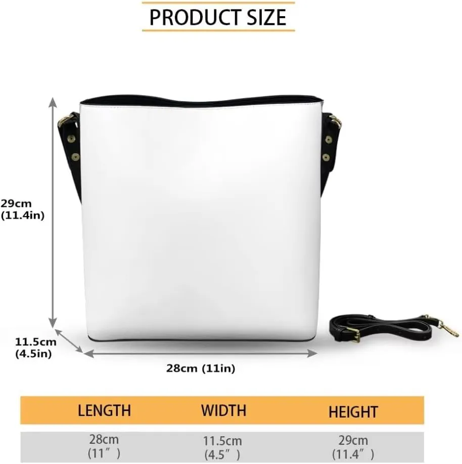 Womens Purses and Handbags Soft Cross Body Bag Bucket Bag Satchels Shopping Work Travel Bag with Multiple Pockets
